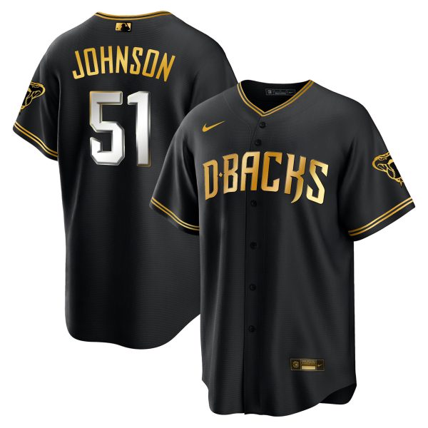 Men's Arizona Diamondbacks Cool Base Gold Trim Jersey - All Stitched - Image 17