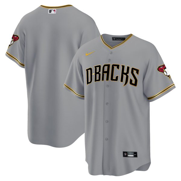Men's Arizona Diamondbacks Cool Base Gold Trim Jersey - All Stitched - Image 24