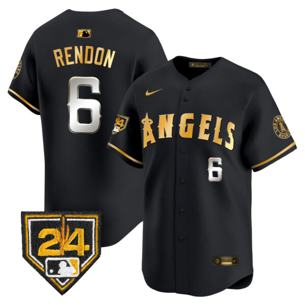 Men's Los Angeles Angels 2024 Spring Training Patch Vapor Premier Limited Jersey - All Stitched - Image 2