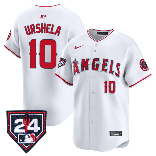 Men's Los Angeles Angels 2024 Spring Training Patch Vapor Premier Limited Jersey - All Stitched - Image 15