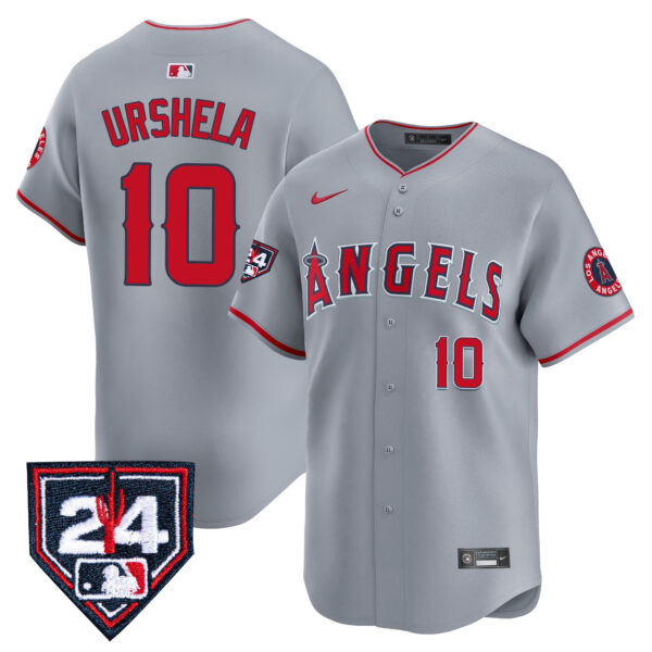Men's Los Angeles Angels 2024 Spring Training Patch Vapor Premier Limited Jersey - All Stitched - Image 27