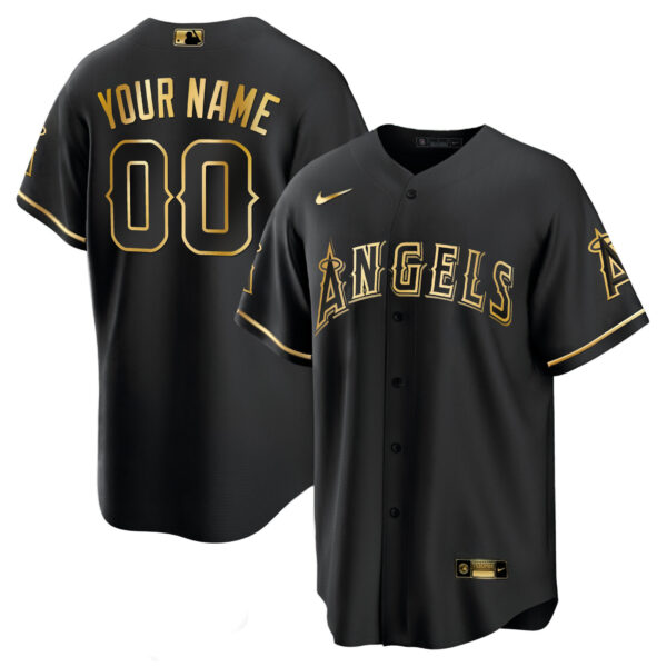 Los Angeles Angels Custom Name & Number Jersey - All Stitched - Image 2