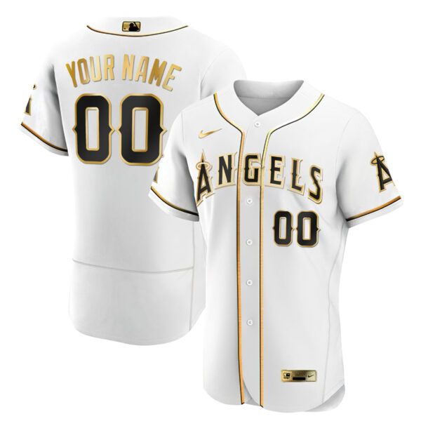 Los Angeles Angels Custom Name & Number Jersey - All Stitched - Image 3