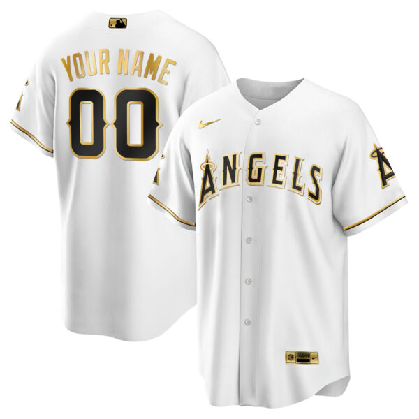 Los Angeles Angels Custom Name & Number Jersey - All Stitched - Image 4