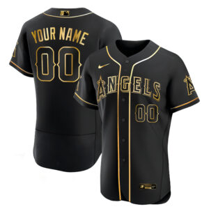 Los Angeles Angels Custom Name & Number Jersey - All Stitched