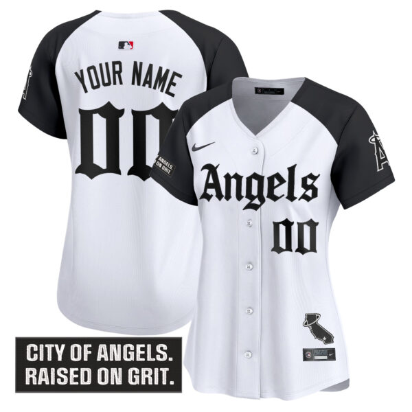 Los Angeles Angels 'Gothic Halo Edition' Vapor Premier Limited Custom Jersey - All Stitched - Image 6