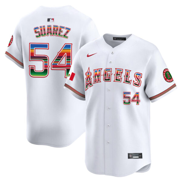 Men's Los Angeles Angels Mexico Vapor Premier Limited Jersey - All Stitched - Image 4