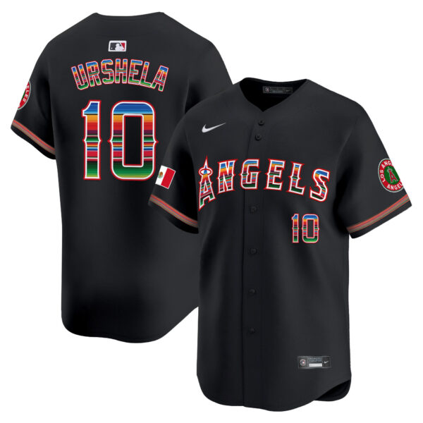 Men's Los Angeles Angels Mexico Vapor Premier Limited Jersey - All Stitched - Image 10