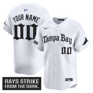 Tampa Bay Rays 'Gothic Deepwater Edition' Vapor Premier Limited Custom Jersey - All Stitched