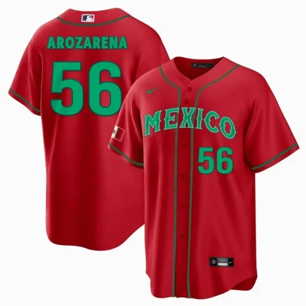 Randy Arozarena Mexico Jersey Collection - All Stitched - Image 2