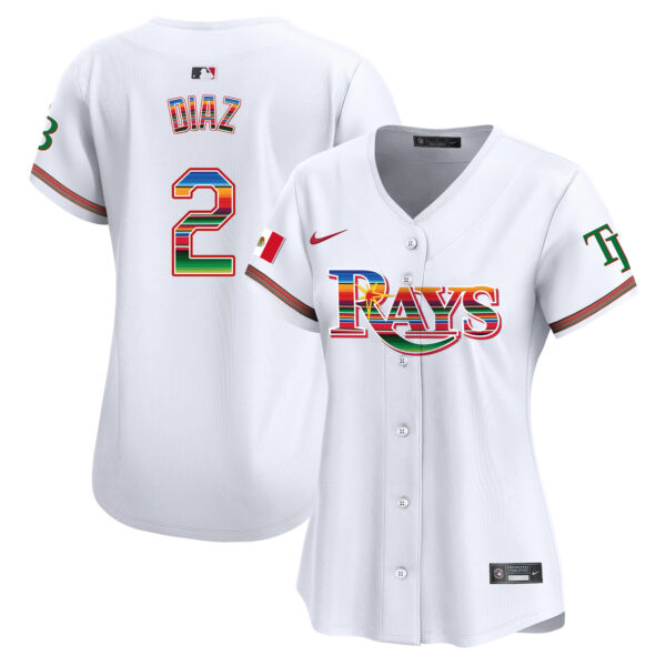 Women's Tampa Bay Rays Mexico Vapor Premier Limited Jersey - All Stitched - Image 5