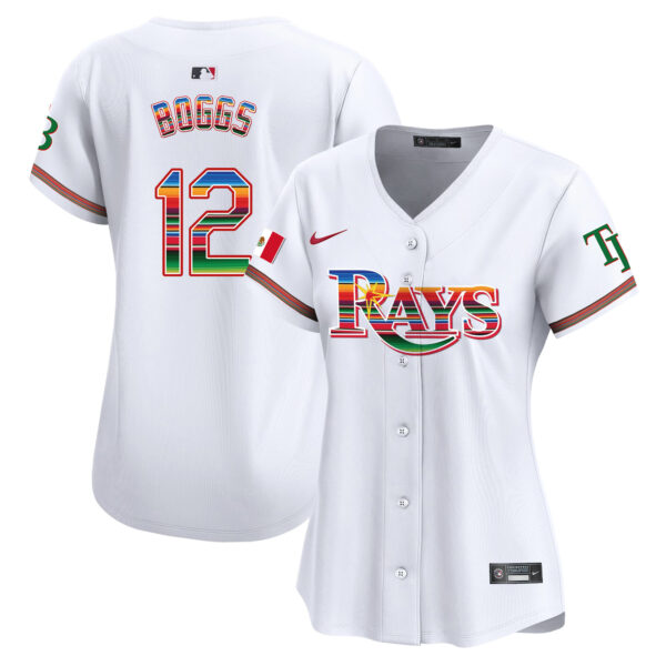 Women's Tampa Bay Rays Mexico Vapor Premier Limited Jersey - All Stitched - Image 6
