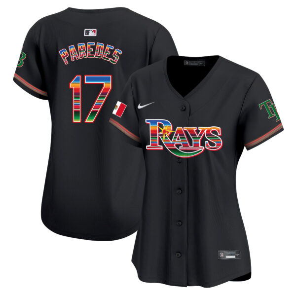 Women's Tampa Bay Rays Mexico Vapor Premier Limited Jersey - All Stitched - Image 11