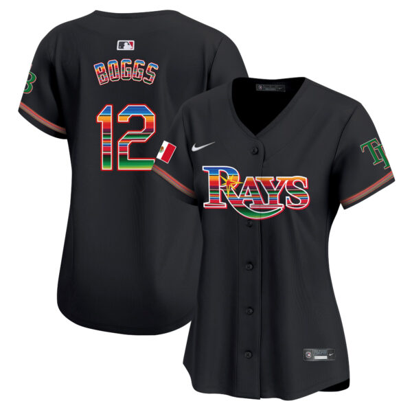 Women's Tampa Bay Rays Mexico Vapor Premier Limited Jersey - All Stitched - Image 13
