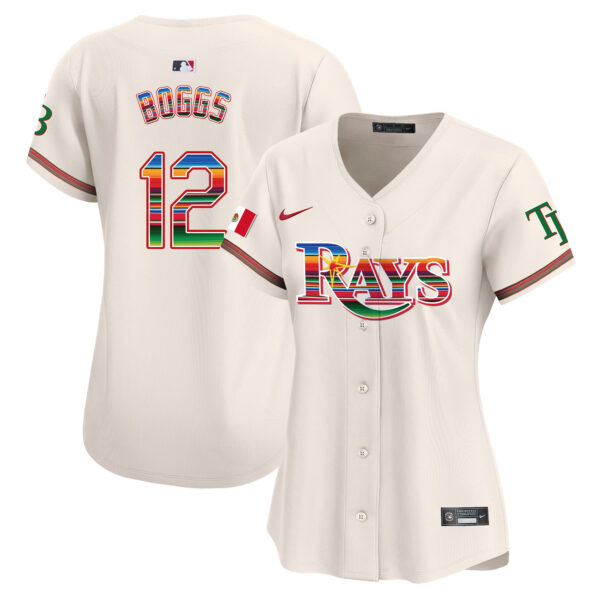 Women's Tampa Bay Rays Mexico Vapor Premier Limited Jersey - All Stitched - Image 41