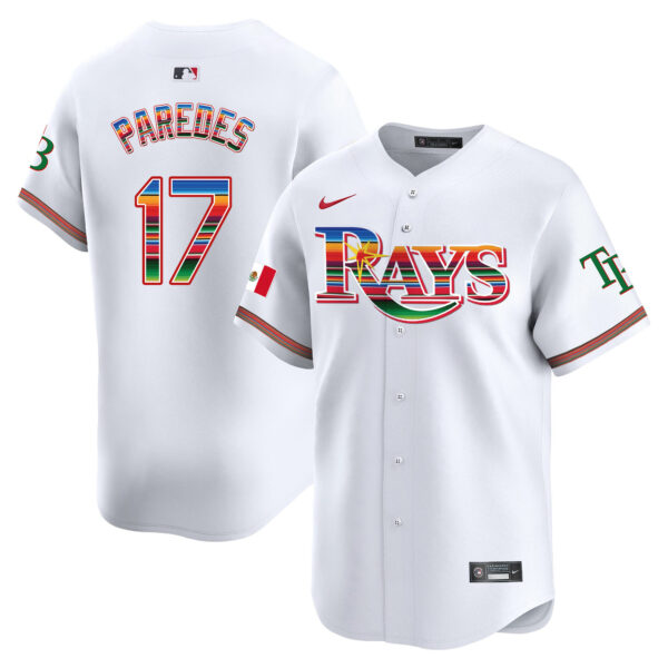 Men's Tampa Bay Rays Mexico Vapor Premier Limited Jersey - All Stitched - Image 4