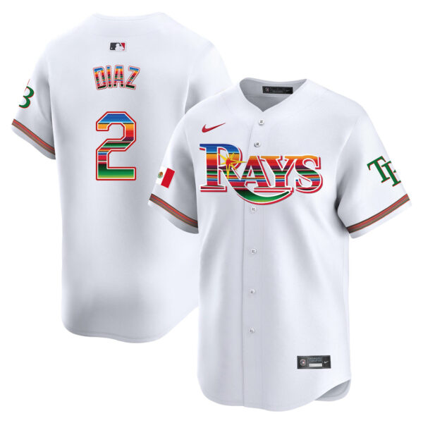 Men's Tampa Bay Rays Mexico Vapor Premier Limited Jersey - All Stitched - Image 5