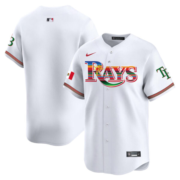 Men's Tampa Bay Rays Mexico Vapor Premier Limited Jersey - All Stitched - Image 7