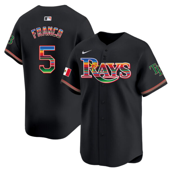 Men's Tampa Bay Rays Mexico Vapor Premier Limited Jersey - All Stitched - Image 10