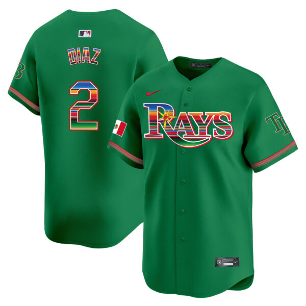 Men's Tampa Bay Rays Mexico Vapor Premier Limited Jersey - All Stitched - Image 19