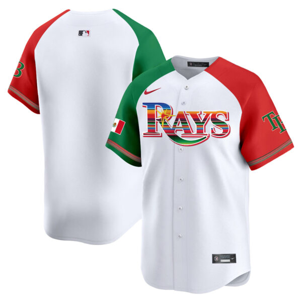 Men's Tampa Bay Rays Mexico Vapor Premier Limited Jersey - All Stitched - Image 28