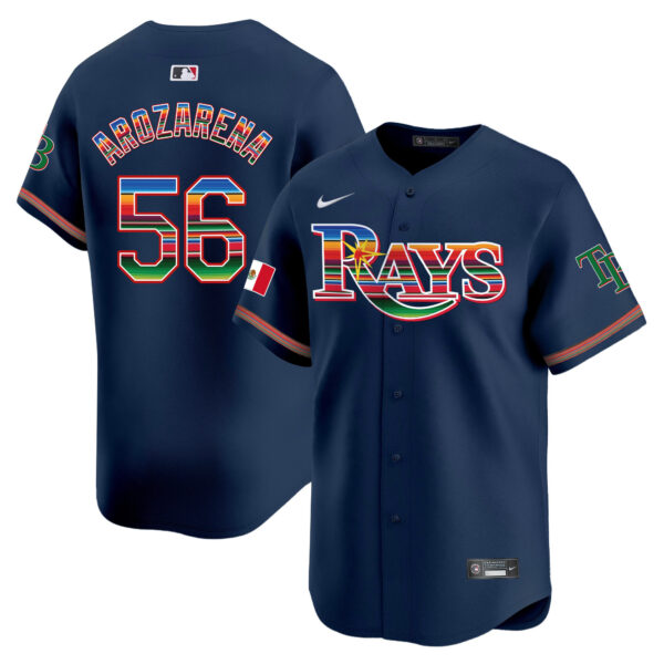 Men's Tampa Bay Rays Mexico Vapor Premier Limited Jersey - All Stitched - Image 29