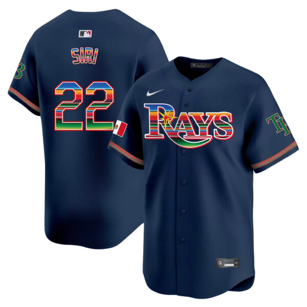 Men's Tampa Bay Rays Mexico Vapor Premier Limited Jersey - All Stitched - Image 30