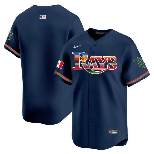 Men's Tampa Bay Rays Mexico Vapor Premier Limited Jersey - All Stitched - Image 35