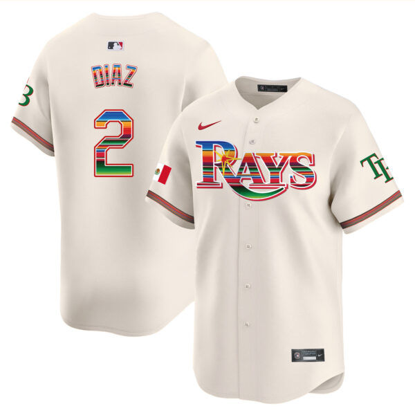 Men's Tampa Bay Rays Mexico Vapor Premier Limited Jersey - All Stitched - Image 40