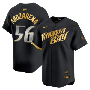 Men's Tampa Bay Rays 2024 City Connect Vapor Premier Limited Jersey - Charcoal - All Stitched