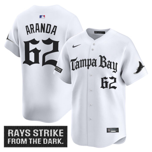 Men's Tampa Bay Rays 'Gothic Deepwater Edition' Vapor Premier Limited Jersey - All Stitched - Image 9