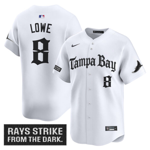 Men's Tampa Bay Rays 'Gothic Deepwater Edition' Vapor Premier Limited Jersey - All Stitched - Image 11