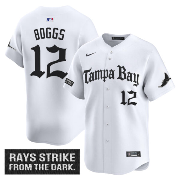 Men's Tampa Bay Rays 'Gothic Deepwater Edition' Vapor Premier Limited Jersey - All Stitched - Image 13