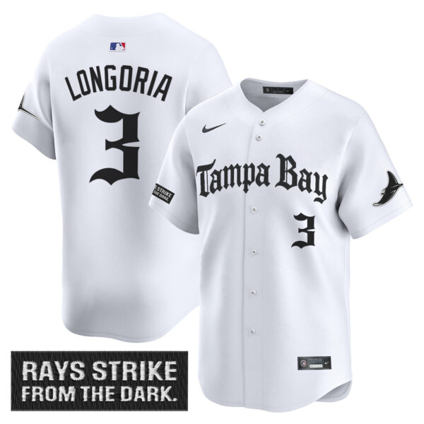 Men's Tampa Bay Rays 'Gothic Deepwater Edition' Vapor Premier Limited Jersey - All Stitched - Image 14