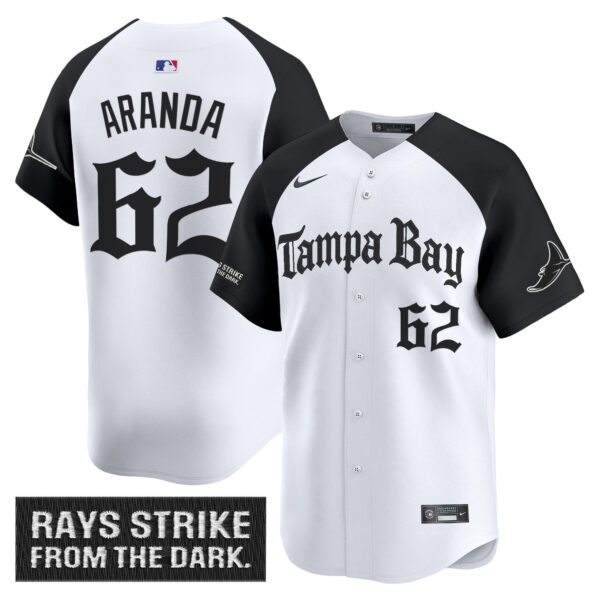 Men's Tampa Bay Rays 'Gothic Deepwater Edition' Vapor Premier Limited Jersey - All Stitched - Image 17