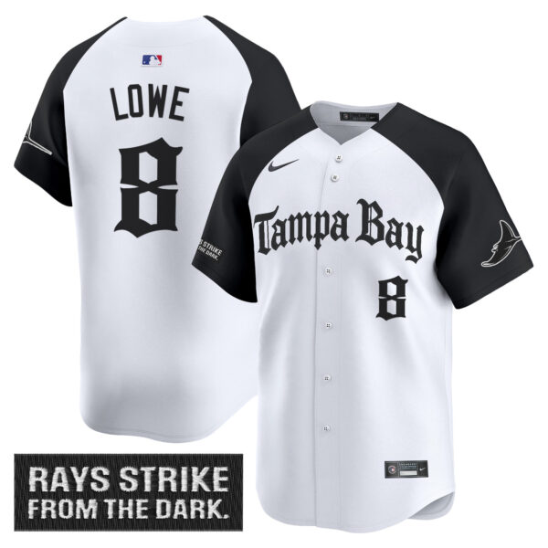 Men's Tampa Bay Rays 'Gothic Deepwater Edition' Vapor Premier Limited Jersey - All Stitched - Image 19