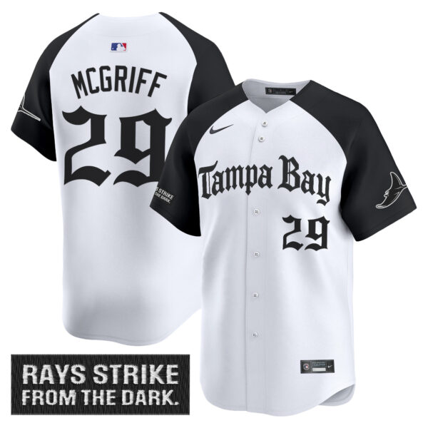 Men's Tampa Bay Rays 'Gothic Deepwater Edition' Vapor Premier Limited Jersey - All Stitched - Image 23