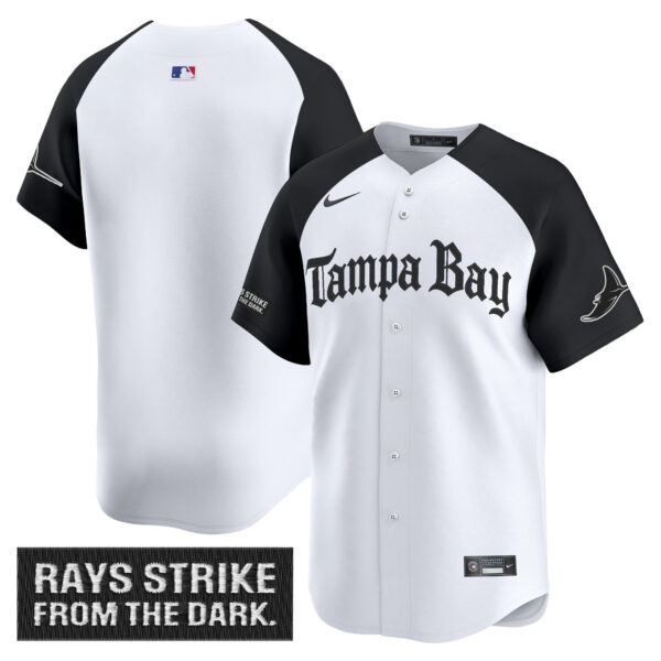 Men's Tampa Bay Rays 'Gothic Deepwater Edition' Vapor Premier Limited Jersey - All Stitched - Image 24