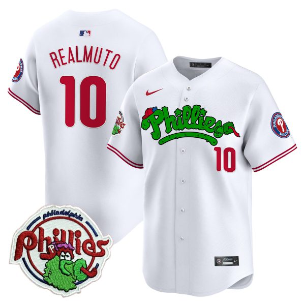 Youth's Phillies Phanatic Patch Vapor Premier Limited Jersey V2 - All Stitched - Image 5