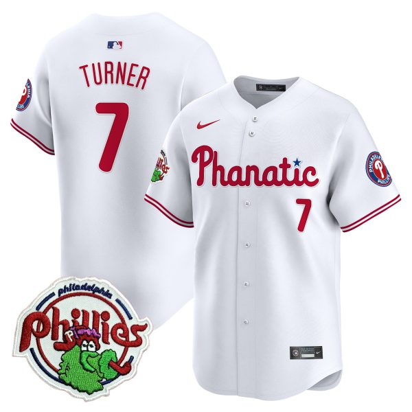Youth's Phillies Phanatic Patch Vapor Premier Limited Jersey - All Stitched - Image 12
