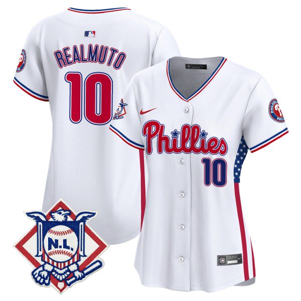 Women's Phillies 2024 Fourth of July Vapor Premier Limited Jersey V4 - All Stitched - Image 5