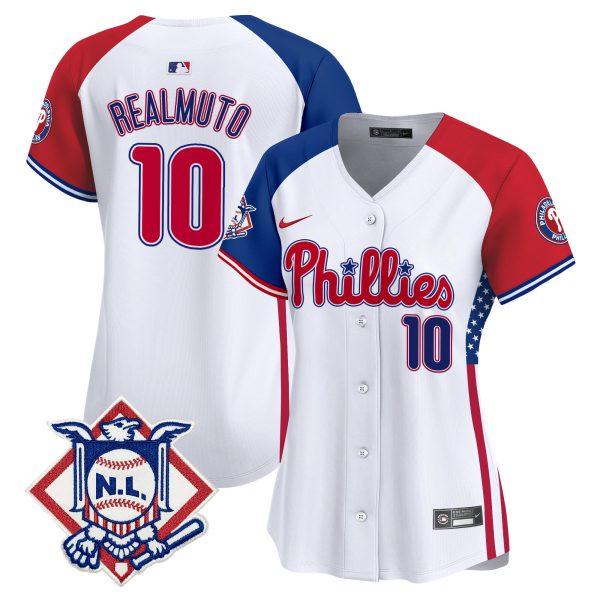 Women's Phillies 2024 Fourth of July Vapor Premier Limited Jersey V4 - All Stitched - Image 29