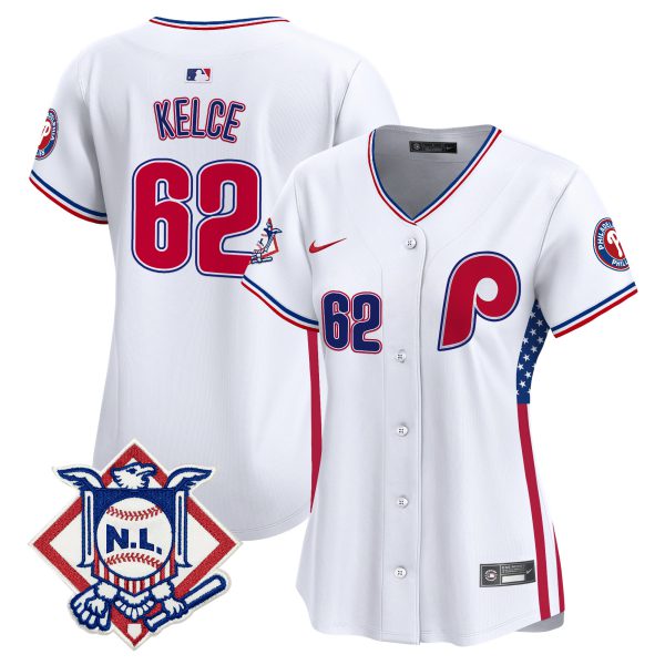 Women's Phillies 2024 Fourth of July Vapor Premier Limited Jersey V4 - All Stitched - Image 38