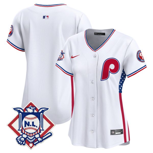 Women's Phillies 2024 Fourth of July Vapor Premier Limited Jersey V4 - All Stitched - Image 40