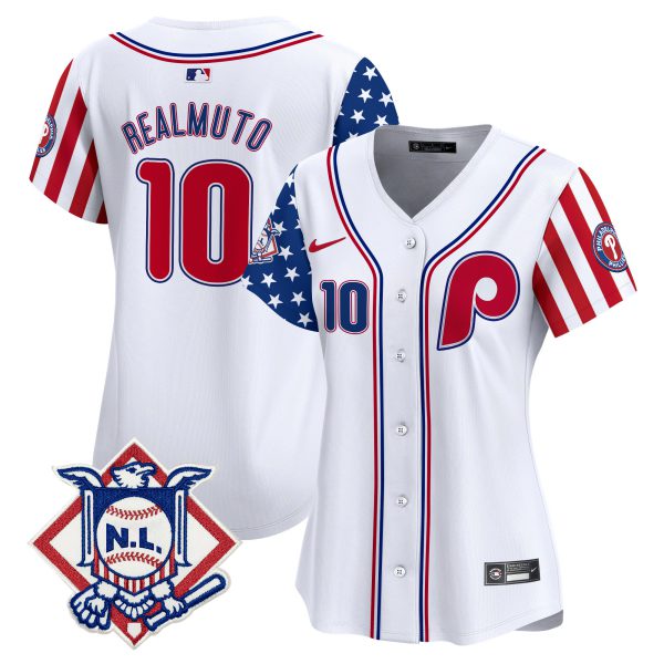 Women's Phillies 2024 Fourth of July Vapor Premier Limited Jersey V2 - All Stitched - Image 29