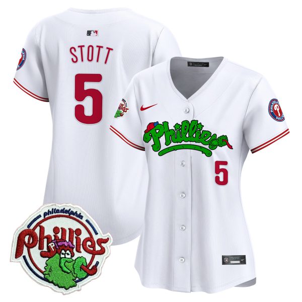 Women's Phillies Phanatic Patch Vapor Premier Limited Jersey V2 - All Stitched - Image 40