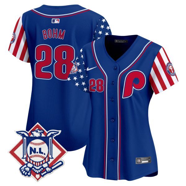 Women's Phillies 2024 Fourth of July Vapor Premier Limited Jersey - All Stitched - Image 18