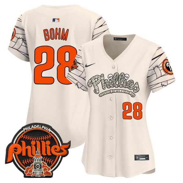Women's Phillies Halloween Vapor Premier Limited Jersey V2 - All Stitched - Image 2