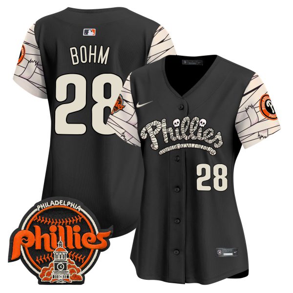 Women's Phillies Halloween Vapor Premier Limited Jersey V2 - All Stitched - Image 20