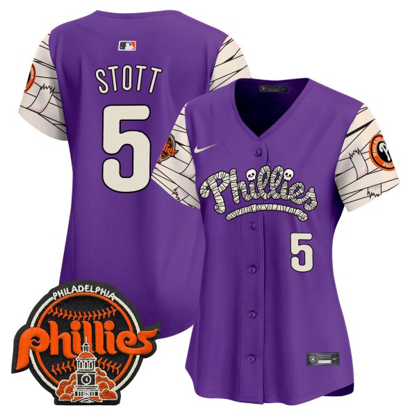 Women's Phillies Halloween Vapor Premier Limited Jersey V2 - All Stitched - Image 31